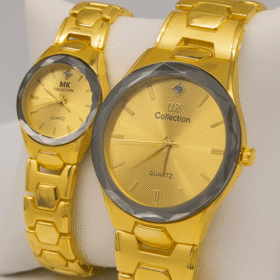 Gold Couple Watch Set(hc)