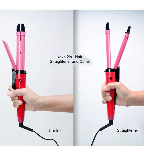 Nova 2-in-1 Hair Straightener & Curler(hc) - Image 4
