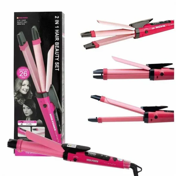 Nova 2-in-1 Hair Straightener & Curler(hc) - Image 5