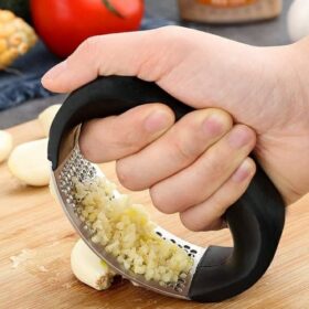 Manual Garlic Press Rocker with Handle(hc)