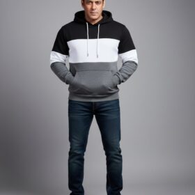 Fleece Plain Hoodie(mk)