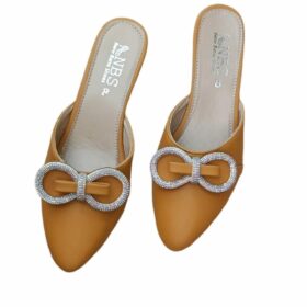 Women's Synthetic Leather Semi-Formal Heels(mk)