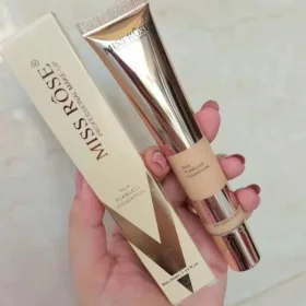 Beige 1 | Miss Rose Silk Flawless Foundation | Long-Lasting Lightweight Liquid Foundation with Natural Radiant Finish