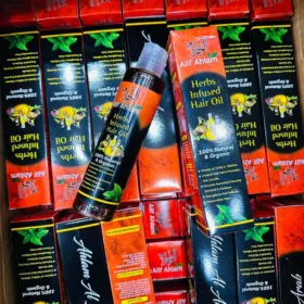 Alif Ahlam Herbs Infused Hair Oil 100% Natural Organic Oils(ym)