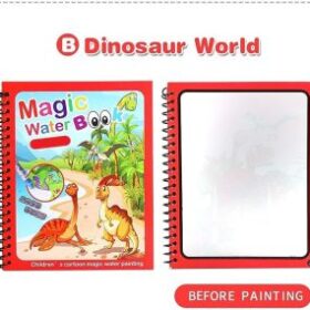 Magic Colouring Book with Water Pen | Mess-Free Fun for Kids