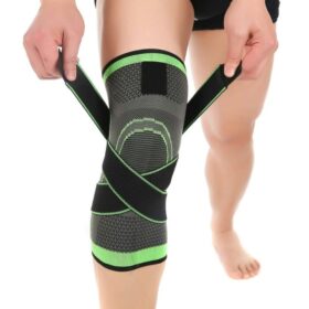 Adjustable 3D Knee Support Band with Patella Gel Pad(ym)