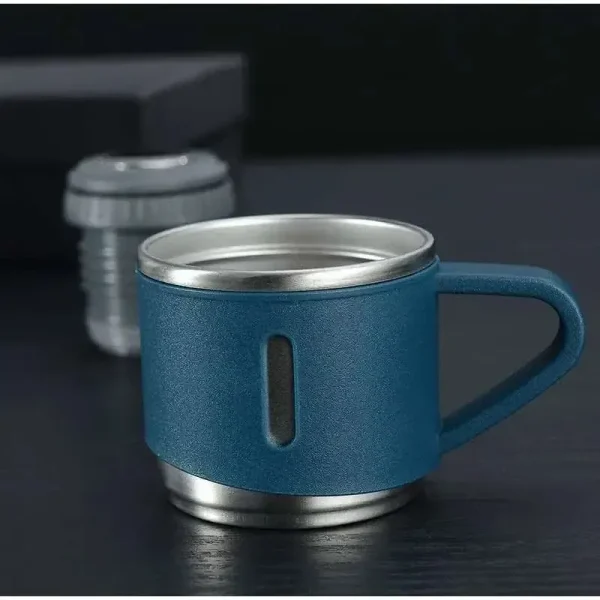 500ml Stainless Steel Vacuum Flask Water Bottle With 2 Extra Cups (160ml)(hc) - Image 3