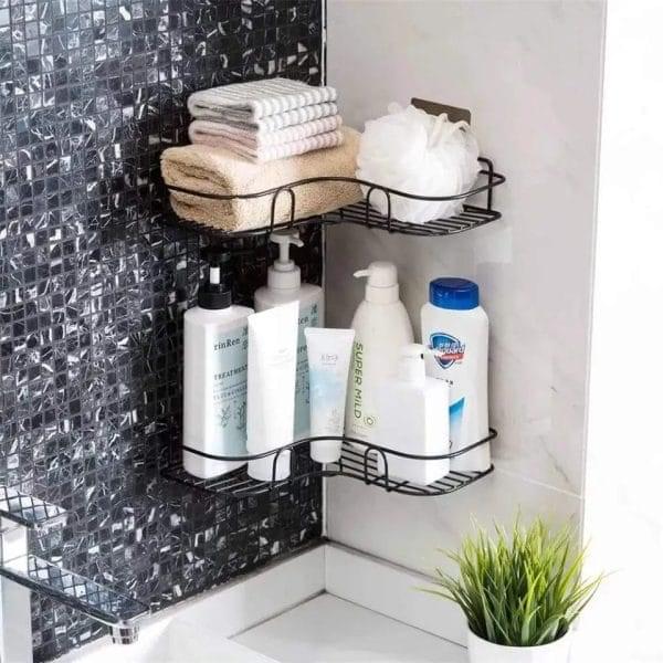 Metal Corner Rack For Bathroom & Kitchen(hc) - Image 4